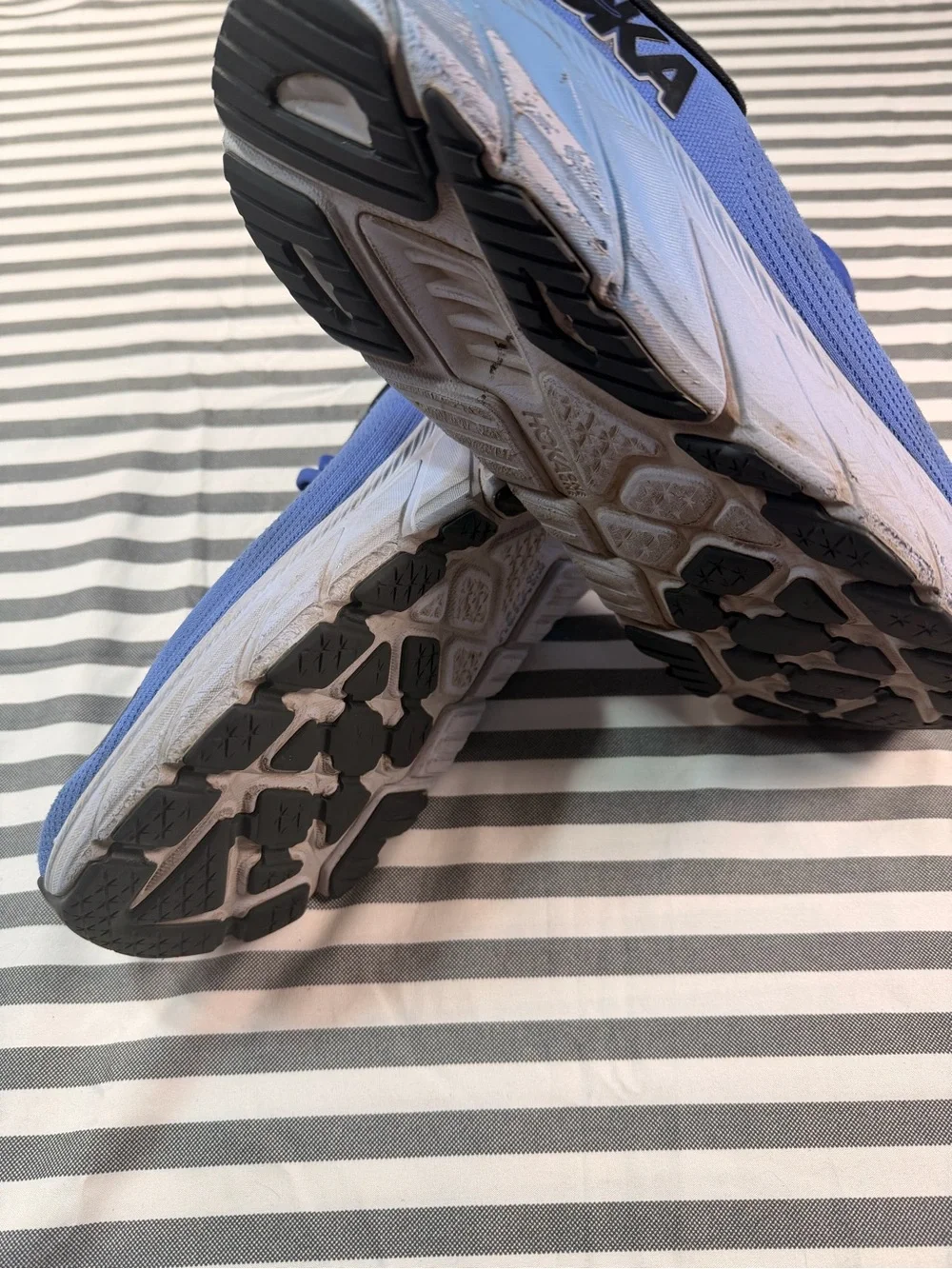 Hoka One Arahi 7 Shoes Womens 11B Stellar Blue Cosmos Running Sneakers Purple 11